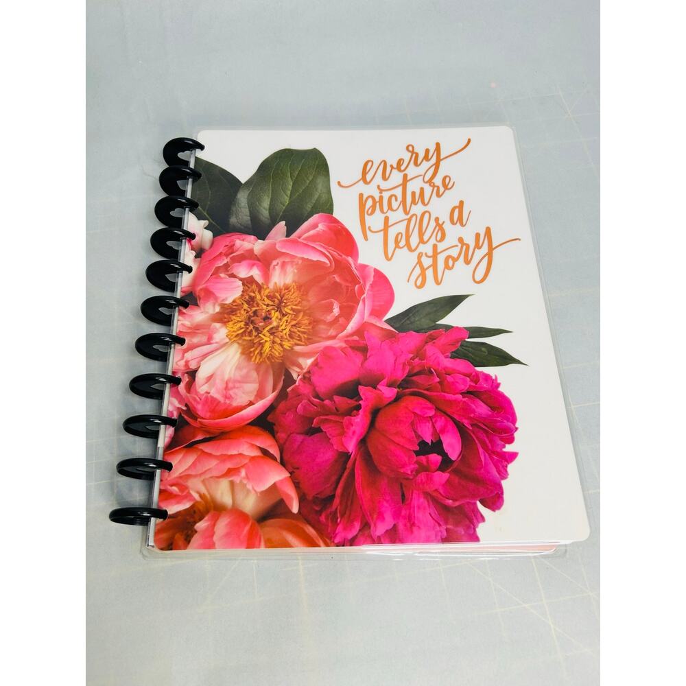 NEW The Happy Planner Memory Keeper Undated Floral Print Art Work Journaling